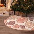 thumbnail image 5 of Disketp Mushrooms2 Christmas Tree Skirt, Christmas Tree Decorations, Christmas Decor, Tree Mat Decoration(30-48IN)-48", 5 of 6
