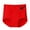 Red, variant on frariair Women's Solid Color High Waist Floral Print Plus Size Loose Comfortable Cotton Casual Underwear Women's Desirable Comfortable Stretch Hipster Panties Stretch Ladies Briefs