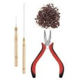 thumbnail image 4 of Extensiones de Cabello Sunnimix 500x Anillos Alicates de Herramientas Aguja de extensión de cabello, 4 of 6