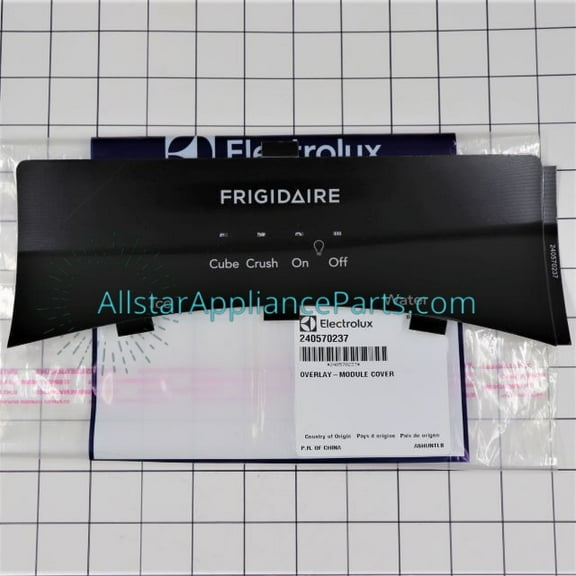 Frigidaire Refrigerator Dispenser Module Overlay 240570237