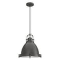 thumbnail image 2 of Hunter - Bridgemoor 2-light Noble Bronze, Medium Size Pendant Light, Dimmable, Industrial Style, Dome Shaped, for Bedrooms, Dining, Living Rooms - 19103, 2 of 9