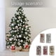 thumbnail image 2 of Christmas Tree Baubles Ornament Stylish Christmas Tree Hanging Pendant Baubles Decorations for Holiday Ornament Silver, 2 of 5