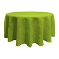 thumbnail image 1 of LA Linen TCBurlap120R-Lime Nappe en Toile de Jute Naturelle Teintée Ronde&44; Chaux - 120 Po., 1 of 4