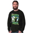 thumbnail image 5 of Popeye Always Drippin Never Trippin Men's Long Sleeve Tee T Shirt Brisco Brands S, 5 of 6