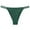 Green, variant on yunLCZ Underwear for Women Cotton Thong For Women Cotton Underwear Low Rise Panties Woman G String Thongs Wasit Hipster Brief Panties for Ladies