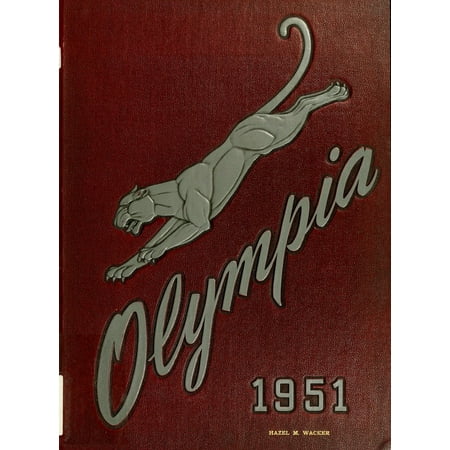 (Custom Reprint) Yearbook: 1951 Panzer College - Olympia Yearbook (East Orange NJ)