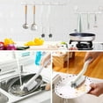 thumbnail image 5 of 2PCS Multi-Purpose Cleaning Brushes - Long Handle Scrub Brush for Bathroom, Kitchen, Bottles & Tight Spaces, Right-Angle Design Reaches Corners, Grout, Window Tracks & Hard-to-Clean Areas, 5 of 9