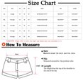 thumbnail image 3 of Summer Saving! Ashirexll Women's Shorts, High Waisted Shorts Women, Women's Casual Fashion Solid Color High Waist Leggings Thin Shorts Three-quarter Pants Home Pants, 3 of 3