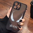 thumbnail image 3 of Funda para iPhone Apple 14 13 11 12 MINI Pro XS Max XR X 7 8 SE 2022 2020 6 Plus Funda Capa Shell Marvel Spiderman Venom LOGO, 3 of 5