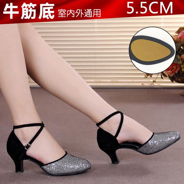 Nueva marca de zapatos de salón Salsa Tango zapatos de baile latino niñas mujeres salón Tango Salsa zapatos de baile latino
