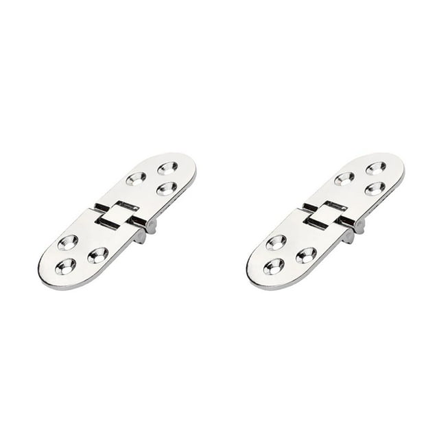 QualitChoice Charnières d'Armoire Pièces de Rechange Raccords de Connexion Charnière Pliante Argent 2Ensemble