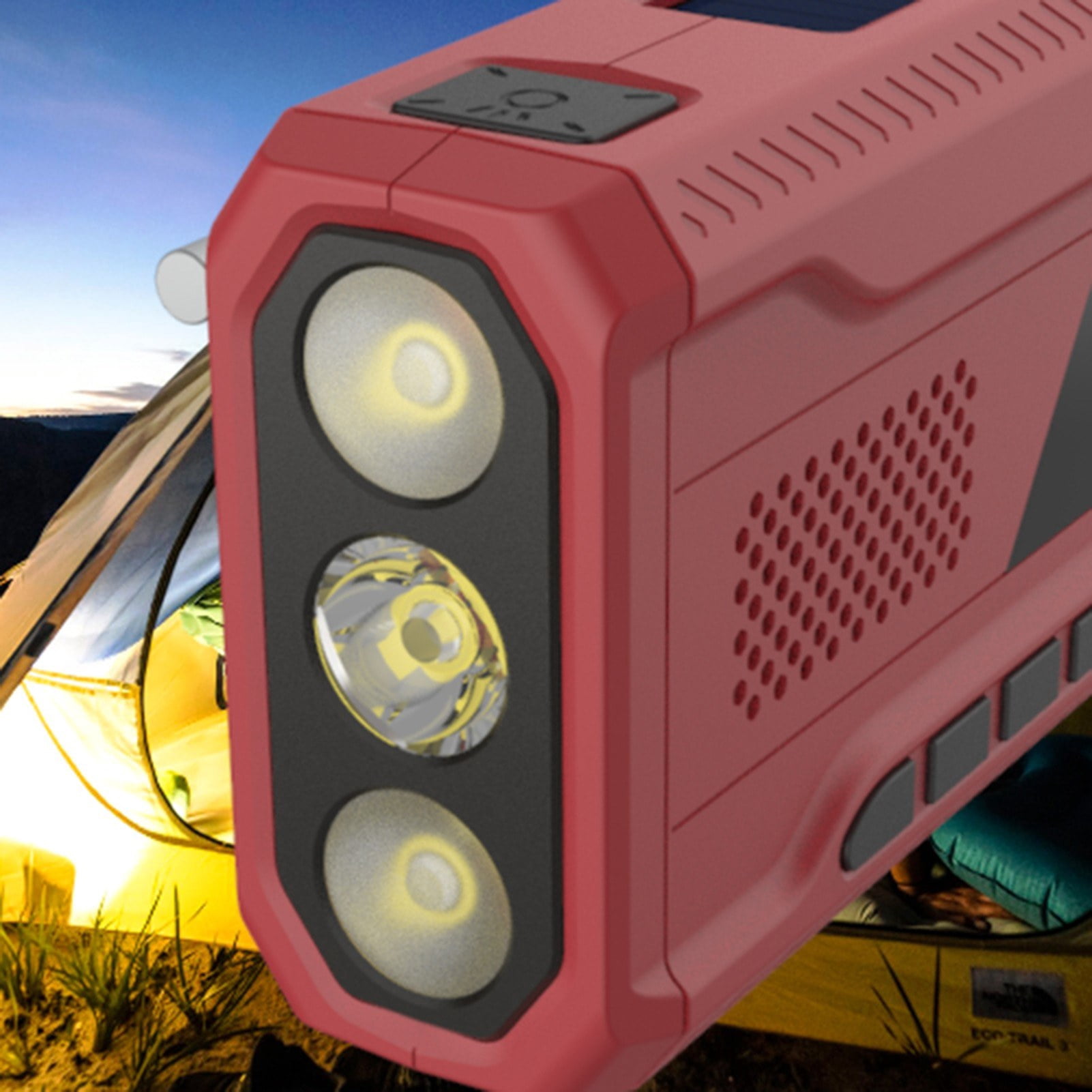 AM/FM Hand Crank Emergency Radio with LED Flashlight