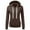 Coffee, variant on Viikei Hoodies for Women Plus Size Sweatshirt for Women Fashion Womens Casual Hoodies Sweatshirt Patchwork Ladies Hooded Blouse Pullove