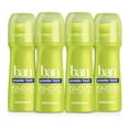 thumbnail image 1 of Desodorante antitranspirante Ban Invisible Roll-on 100 ml x4, 1 of 7
