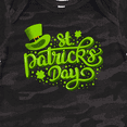 thumbnail image 4 of Inktastic St. Patrick's Day Hand Lettering with Green Top Hat Boys or Girls Baby Bodysuit, 4 of 5