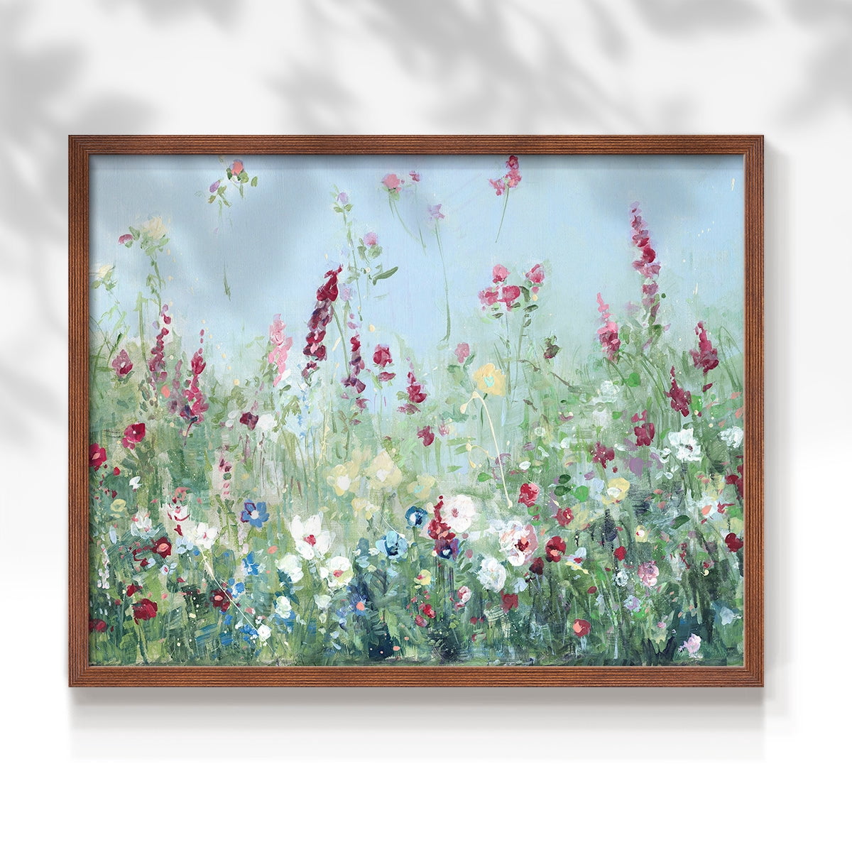 Sweet Summer Meadow by Sally Swatland - Restickable Framed Giclée Print