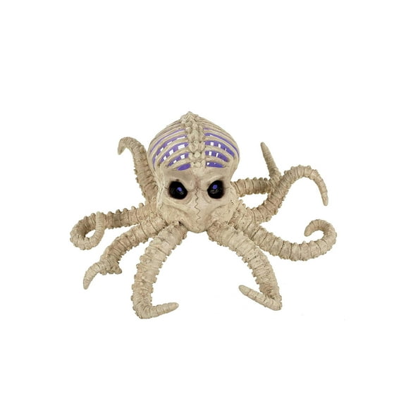 Creepy Light Up Octopus Skeleton Decoration