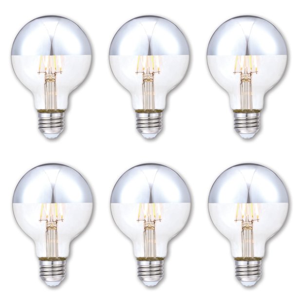 Westinghouse 5169120 Pack Of 6 4 5 Watt Dimmable G25 Medium E26 Led Bulbs Walmart Com Walmart Com
