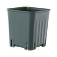 thumbnail image 1 of MesaSe Flowerpot Nursery Pot Plant Pots Planter Plastic Space Saving Square Shatterproof Stackable Garden Office Window Accessory Transparent, 1 of 10