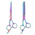 thumbnail image 2 of Hairdressing Scissors, Hair Cutting Scissors Off Set Grip 2 Pieces Stainless Steel  For Barber Shop, 2 of 8
