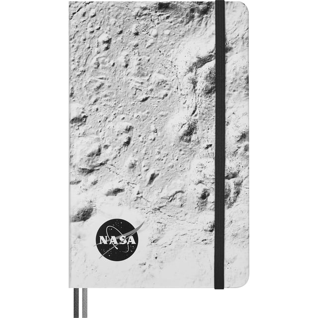 Cuaderno Moleskine NASA Moon Surface grande 13 x 21 cm