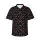thumbnail image 1 of Fotbe Love Valentine's skull Camisa Hawaiana para Hombre Unisex – Camisa Casual de Verano con Botones de Manga Corta de Algodón y Lino,Medium, 1 of 7