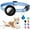 Sky Blue, variant on Airtag Cat Collar Breakaway, (GPS Not Included)Reflective Kitten Collar with Apple Air Tag Holder and Bell for Girl Boy Cats, 0.4 Inches in Width and Lightweight(Sky Blue)