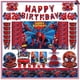 thumbnail image 2 of Decoraciones para fiesta de cumpleaños de Spiderman, bolsa de regalo roja, vasos de papel, servilletas, platos, globos de Spiderman, suministros para baby shower para niños, 2 of 5