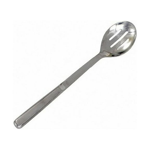 Crestware Slotted Spoon,Stainless Steel,12 in. L BUF3