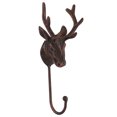 thumbnail image 2 of Colgador de pared estilo asta de ciervo, decoración, abrigo, bolsa, organizador (rojo cobre), 2 of 8