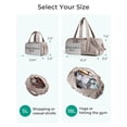 thumbnail image 3 of Bolso Duffle Mini BAGSMART Reiki 25x15x15cm 5L Negro, 3 of 9