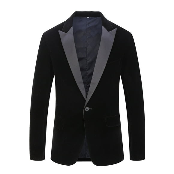 Chaqueta de traje informal de moda de terciopelo burdeos para otoño e invierno para hombre, para boda, novio, cantante