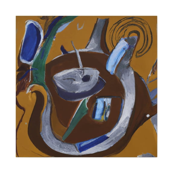 Horseshoe Fractured Dreams - Canvas