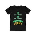 thumbnail image 5 of Irish Shirt for Women St Patricks Day T-Shirt Saint Patrick's Shamrock Shirts Kiss Me Irish Top, 5 of 6