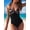 L, variant on Women's Floral Print Ruched One-Piece Swimsuit, Tummy Control Bathing Suit