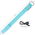 thumbnail image 2 of Lunfar 2PCS Rechargeable LED Armband Fluorescent Armband Reflective Armbands for Walking Lights for Running at Night -Blue, 2 of 5