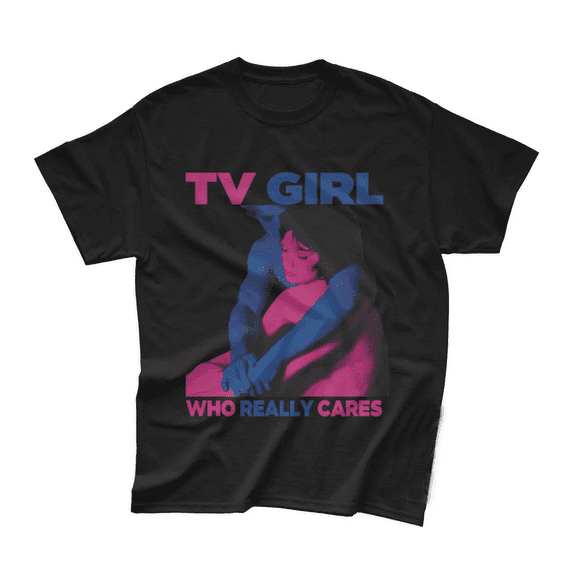 TV Girl Exclusive T-Shirt Indie Rock Music Band Merch - Alternative Music Apparel Gift Who Really Cares Album Tee