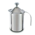 thumbnail image 1 of Espumador de leche Cuisinox con bomba manual de acero inoxidable 800 ml, 1 of 4