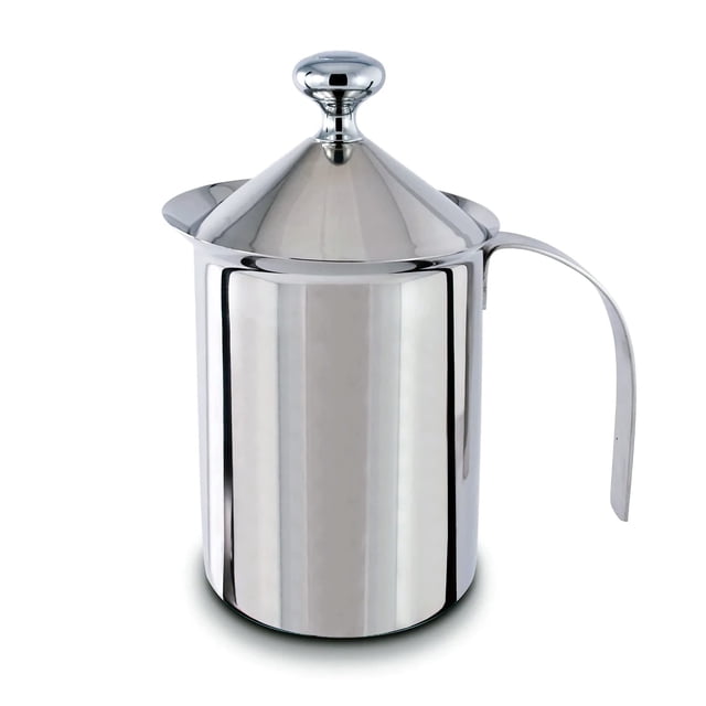 Espumador de leche Cuisinox con bomba manual de acero inoxidable 800 ml