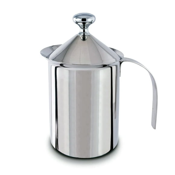 Espumador de leche Cuisinox con bomba manual de acero inoxidable 800 ml
