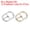 Silver/Light Gold, variant on Uxcell Single Prong Belt Buckle, Metal Center Bar Oval Replacement Buckle for Belt Purse Making Leather Hardware Black/Light Gold 3/4 Inch