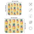 thumbnail image 4 of Yayeee Dish Drying Mat for Kitchen Counter 16"x18" Microfiber Absorbent Pad, Pineapple Love, 4 of 7