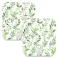 thumbnail image 7 of Yayeee 2-Pack Plug in LED Night Lights with Light Sensors Motion Detectors, Green Leafy Pattern, 7 of 7