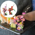 thumbnail image 4 of 2 Pcs Flower Decor for Sushi Restaurant Decoration Shark Plate, 4 of 8