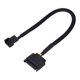 thumbnail image 2 of Adaptador de ventilador de refrigeración Pinto Pin, 5 piezas SATA 15 pines a Pinto Pin Convertidor de ventilador de refrigeración Cable adaptador de ventilador de refrigeración Sata Pinto Pin Rend, 2 of 9