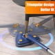 thumbnail image 2 of Hvxrjkn Trapeador de Limpieza Trapeador Triangular Telescópico Giratorio de 360 ° Giratorio y Ajustable, Trapeador Giratorio Reutilizable, Trapeador para Pisos de Madera Dura para el Hogar Trapeador con Mango de Acero Inoxidable, 2 of 8