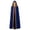 Blue, variant on Halloween Cosplay Costume Exquisite Medieval Hooded Velvet Cape Cloak Outfit for Women Gir'ls Stylish Cosplay Party Holiday Party Masquerade Birthday Gift Theme Party Roleplay Party Apparel