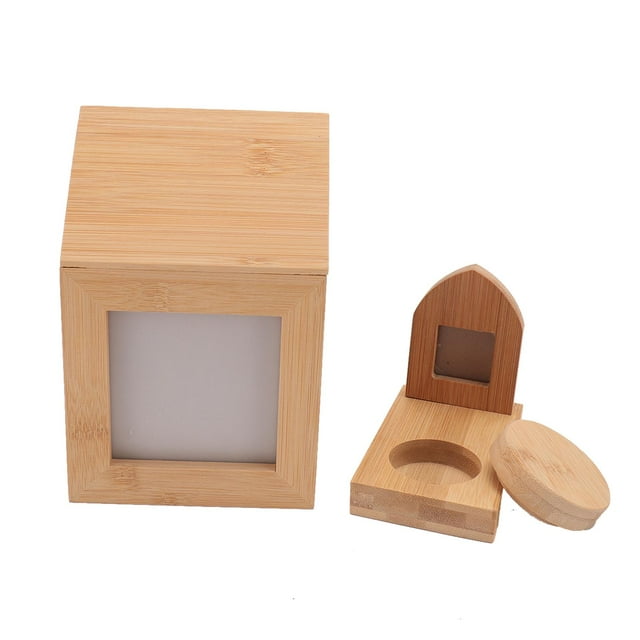 Urna De Fotos Para Mascotas Resistente Y Duradera Con Forma De Casa, Exhibición De Fotos, Reconfortante Caja Para Cenizas De Mascotas Para Perros Y Gatos