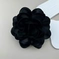 Satin Fabric Rose Flower Brooches Big Camellia Flower Brooches Lapel 7