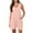Pink, variant on Women's Summer Pocket Camisole Shorts Romper with Romper Shorts